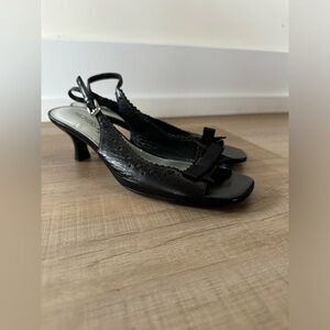 Black Kitten heels Size 5.5
